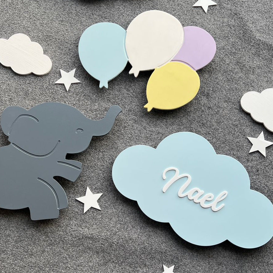 Set of 3 Nursery Lamps (Micro Cloud) & Star Cloud Mix Pack