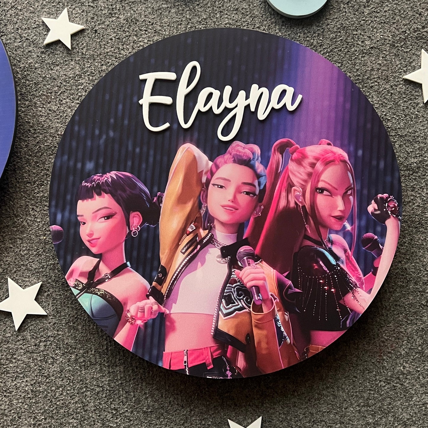 K-pop Name Board Lamp