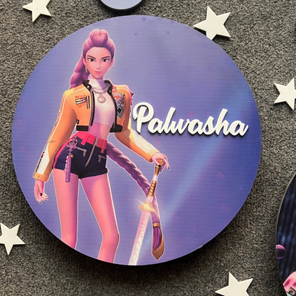 K-pop Name Board Lamp