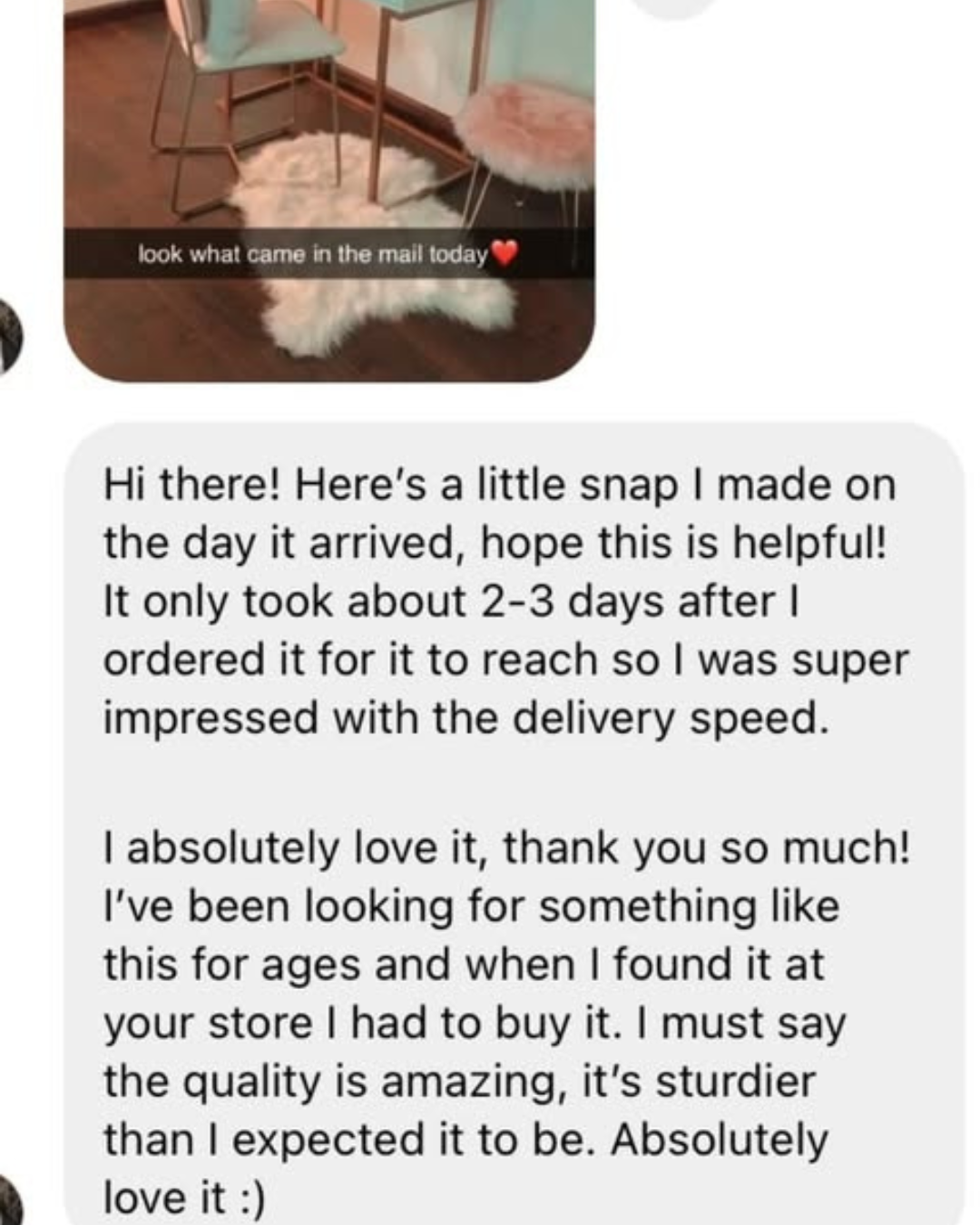 Customer photo from The Holo Store