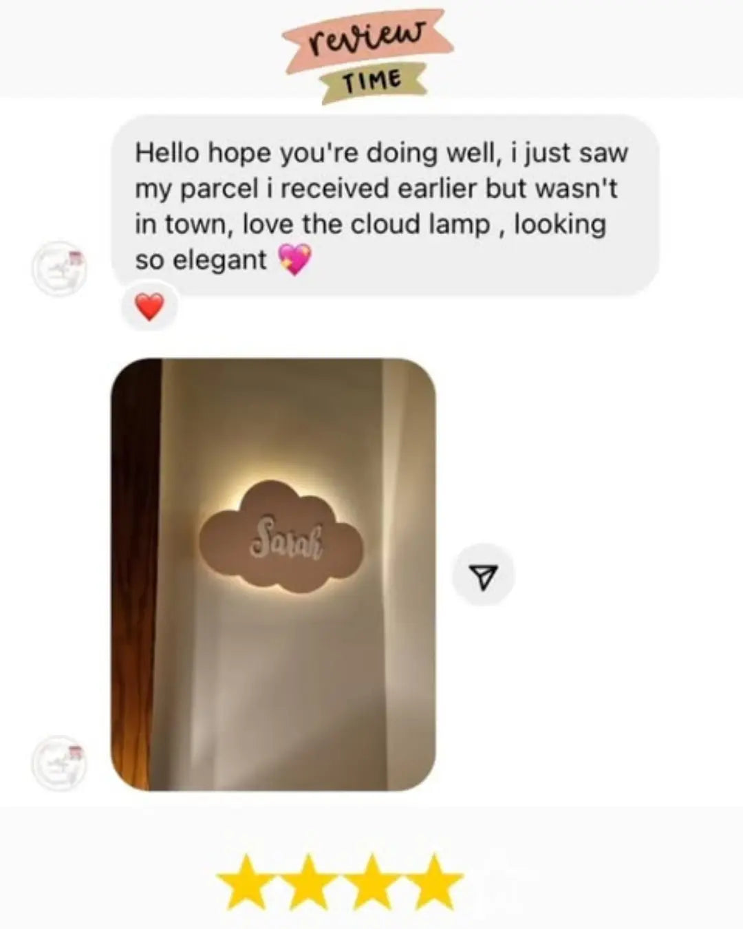Customer review from The Holo Store