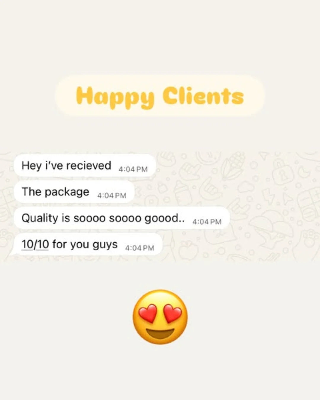 Customer review from The Holo Store