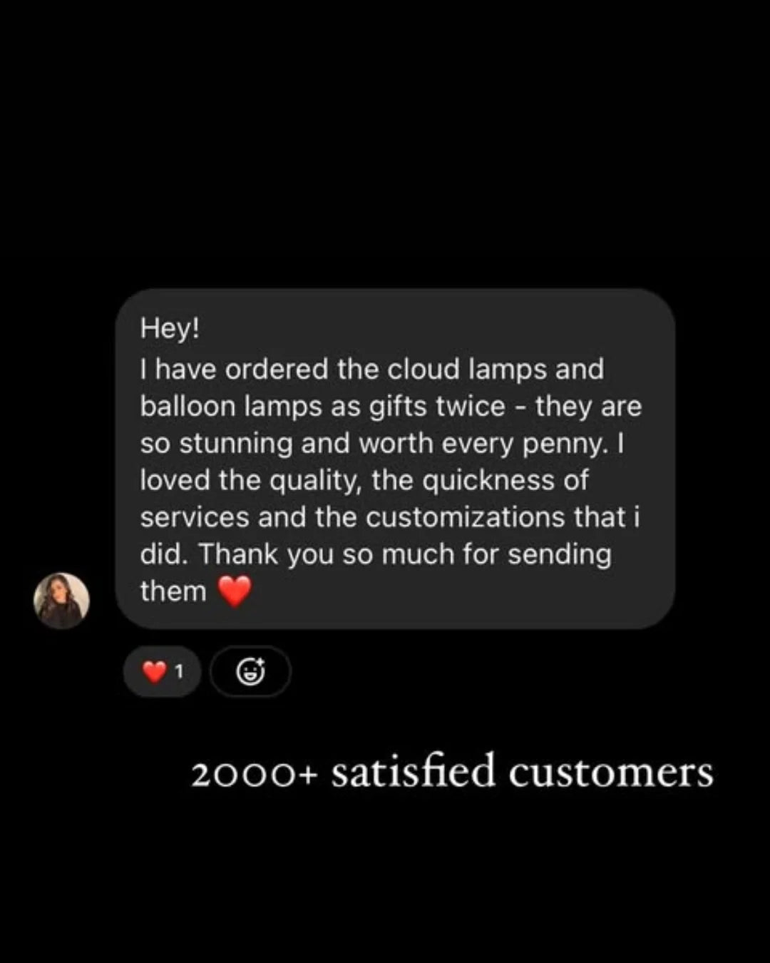 Customer review from The Holo Store